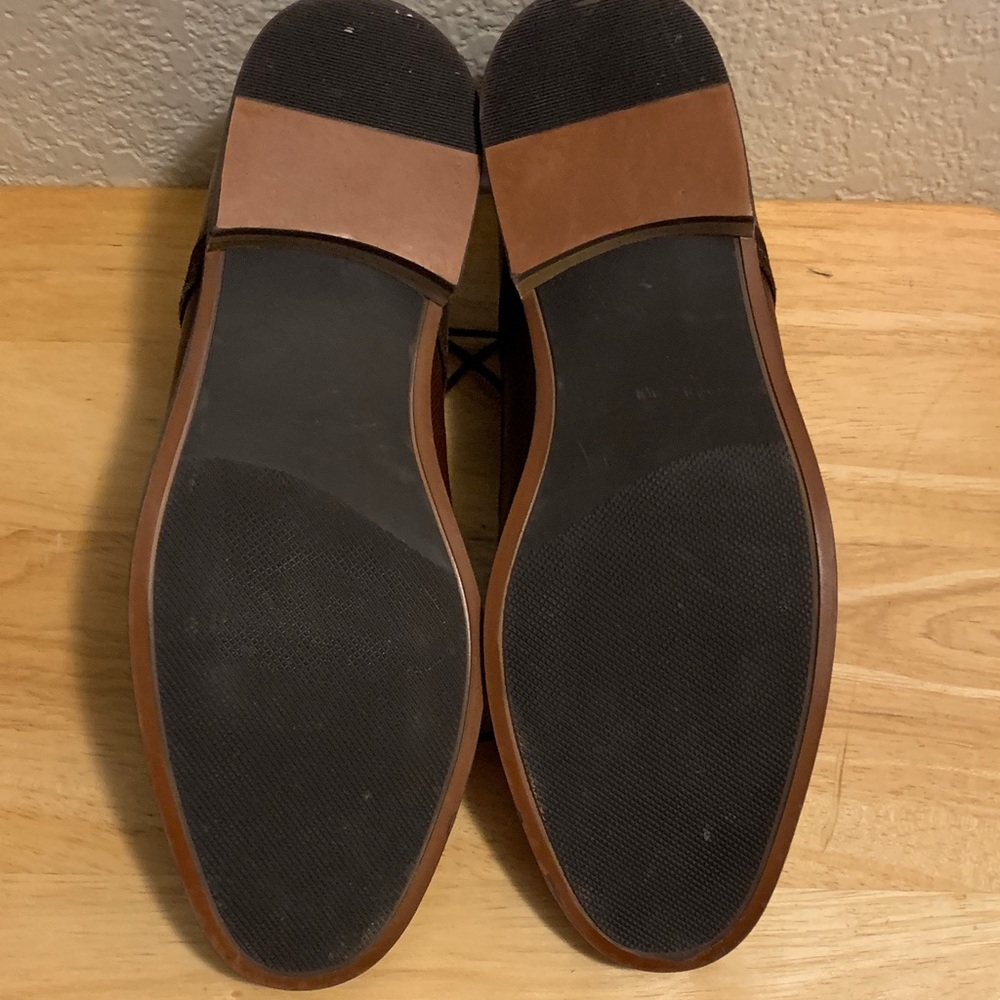 Sonoma  Goods For Life Men's Freer Oxford Shoes Cognac Brown Size 9M - Picture 5 of 8